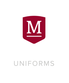Uniform Logo Red M with underline